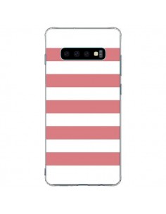 Coque Samsung S10 Plus Bandes Corail - Mary Nesrala