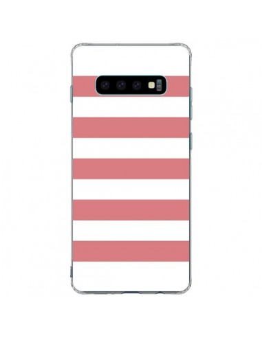 Coque Samsung S10 Plus Bandes Corail - Mary Nesrala