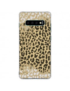 Coque Samsung S10 Plus Leopard Golden Or Doré - Mary Nesrala