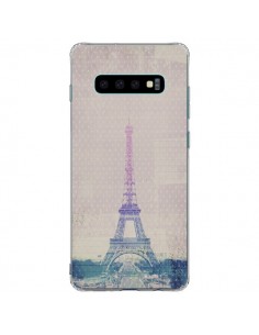 Coque Samsung S10 Plus I love Paris Tour Eiffel - Mary...