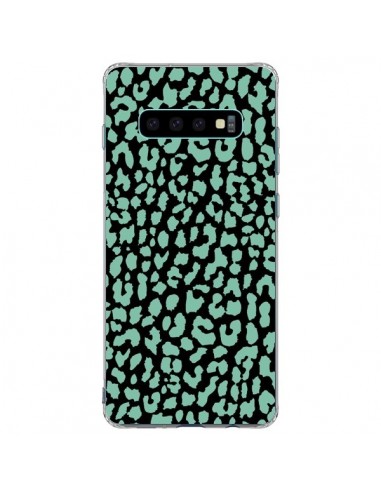 Coque Samsung S10 Plus Leopard Mint Vert - Mary Nesrala