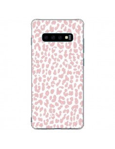 Coque Samsung S10 Plus Leopard Rose Corail - Mary Nesrala