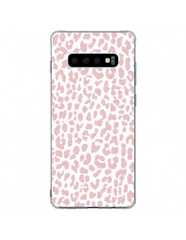 Coque Samsung S10 Plus Leopard Rose Corail - Mary Nesrala
