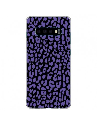 Coque Samsung S10 Plus Leopard Violet - Mary Nesrala