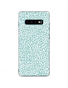 Coque Samsung S10 Plus Leopard Turquoise - Mary Nesrala