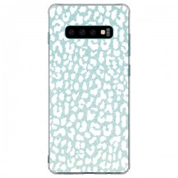 Coque Samsung S10 Plus Leopard Winter Mint - Mary Nesrala