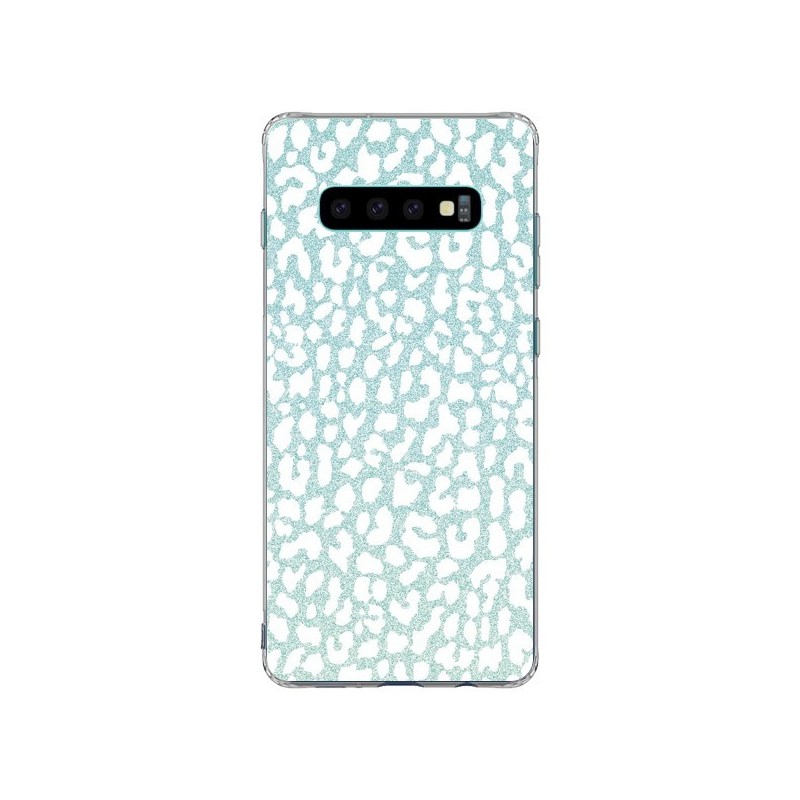 Coque Samsung S10 Plus Leopard Winter Mint - Mary Nesrala