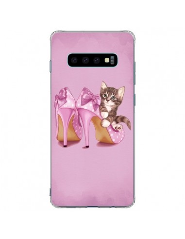 Coque Samsung S10 Plus Chaton Chat Kitten Chaussure Shoes - Maryline Cazenave