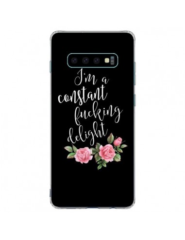 Coque Samsung S10 Plus Fucking Delight Fleurs - Maryline Cazenave
