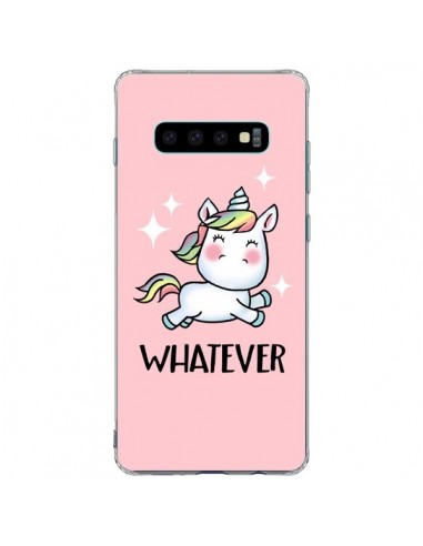 Coque Samsung S10 Plus Licorne Whatever - Maryline Cazenave