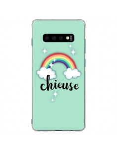 Coque Samsung S10 Plus Chieuse Arc en Ciel - Maryline...