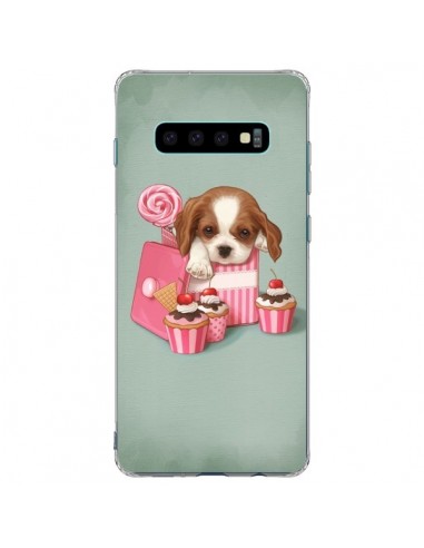 Coque Samsung S10 Plus Chien Dog Cupcake Gateau Boite - Maryline Cazenave