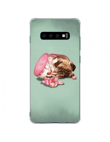 Coque Samsung S10 Plus Chien Dog Cupcakes Gateau Bonbon Boite - Maryline Cazenave