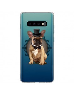 Coque Samsung S10 Plus Chien Bulldog Noeud Papillon...