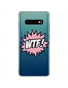 Coque Samsung S10 Plus WTF What The Fuck Transparente -...