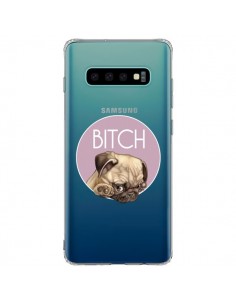 Coque Samsung S10 Plus Bulldog Bitch Transparente -...