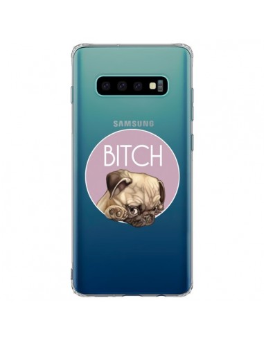 Coque Samsung S10 Plus Bulldog Bitch Transparente - Maryline Cazenave