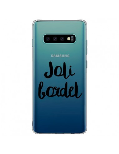 Coque Samsung S10 Plus Joli Bordel Transparente - Maryline Cazenave
