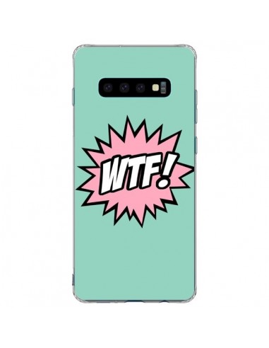 Coque Samsung S10 Plus WTF Bulles BD Comics - Maryline Cazenave