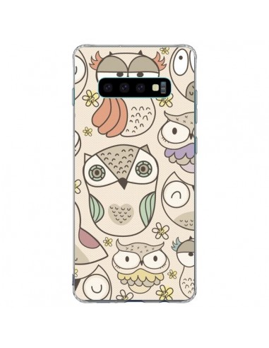 Coque Samsung S10 Plus Chouette Vintage - Maria Jose Da Luz