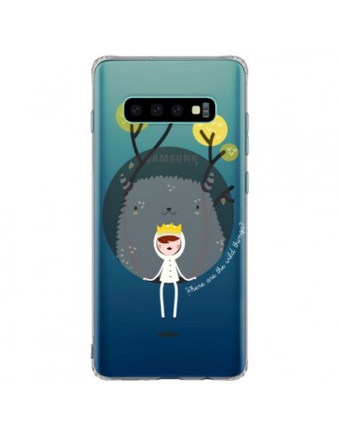 Coque Samsung S10 Plus Monstre Princesse Transparente - Maria Jose Da Luz