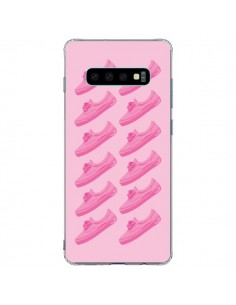 Coque Samsung S10 Plus Pink Rose Vans Chaussures -...