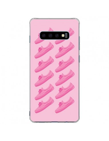 Coque Samsung S10 Plus Pink Rose Vans Chaussures - Mikadololo