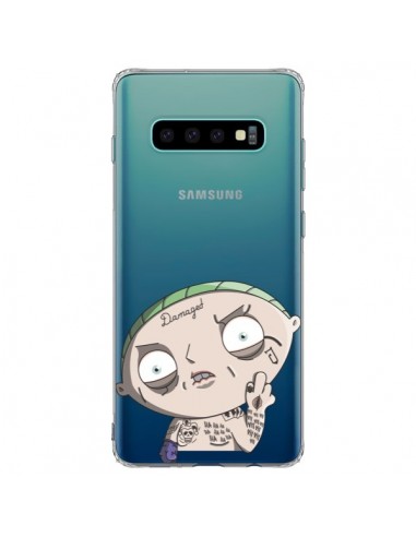 Coque Samsung S10 Plus Stewie Joker Suicide Squad Transparente - Mikadololo