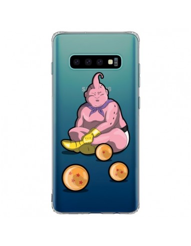 Coque Samsung S10 Plus Buu Dragon Ball Z Transparente - Mikadololo