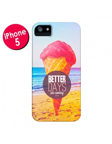 Coque Glace Ice Cream Été pour iPhone 5 et 5S - Eleaxart