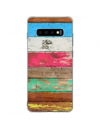 Coque Samsung S10 Plus Eco Fashion Bois - Maximilian San