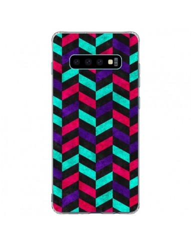 Coque Samsung S10 Plus Azteque Geometric Mundo - Maximilian San