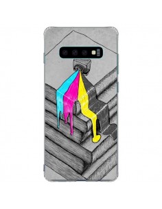Coque Samsung S10 Plus Appareil Photo Bleeding Words -...