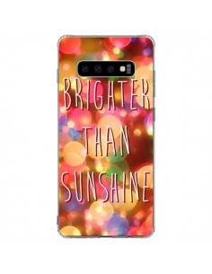 Coque Samsung S10 Plus Brighter Than Sunshine Paillettes...