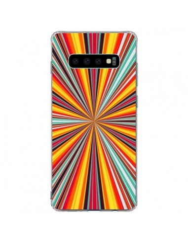 Coque Samsung S10 Plus Horizon Bandes Multicolores - Maximilian San