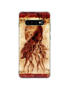 Coque Samsung S10 Plus Octopu Skull Poulpe Tête de Mort -...
