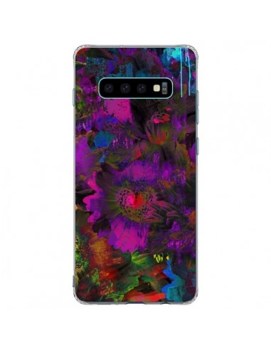 Coque Samsung S10 Plus Fleurs Lysergic Lujan - Maximilian San