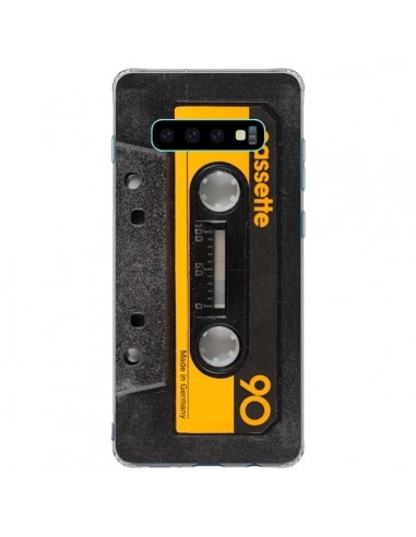 Coque Samsung S10 Plus Yellow Cassette K7 - Maximilian San