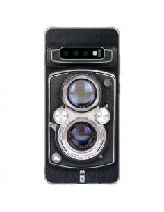 Coque Samsung S10 Plus Vintage Camera Yashica 44 Appareil...