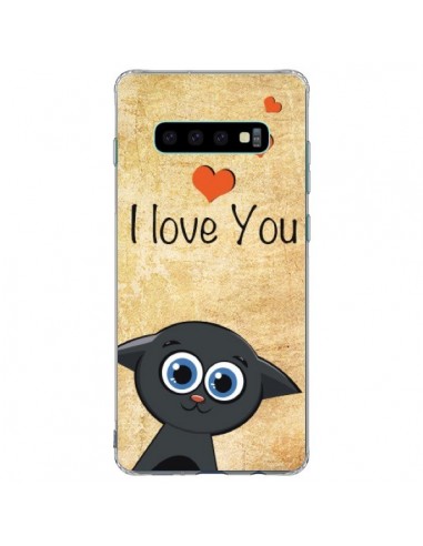 Coque Samsung S10 Plus Cute Cat - Nico