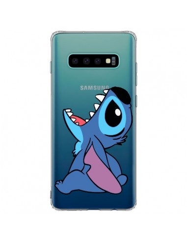 Coque Samsung S10 Plus Stitch de Lilo et Stitch Transparente