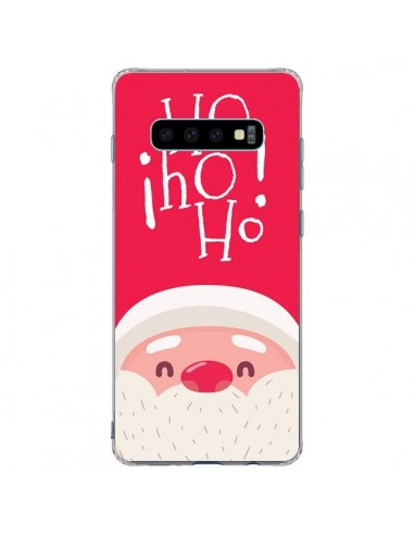 Coque Samsung S10 Plus Père Noël Oh Oh Oh Rouge - Nico