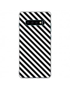 Coque Samsung S10 Plus Bonbon Candy Noire et Blanche...