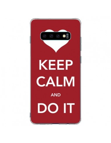 Coque Samsung S10 Plus Keep Calm and Do It - Nico