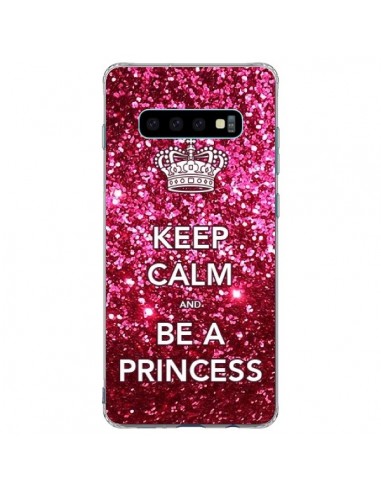 Coque Samsung S10 Plus Keep Calm and Be A Princess - Nico