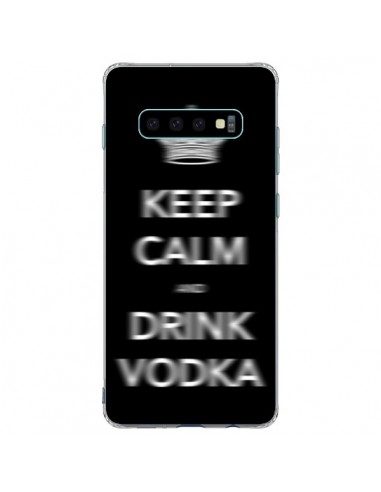 Coque Samsung S10 Plus Keep Calm and Drink Vodka - Nico