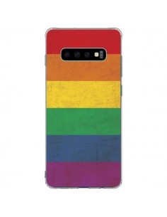 Coque Samsung S10 Plus Drapeau Arc En Ciel Gay - Nico