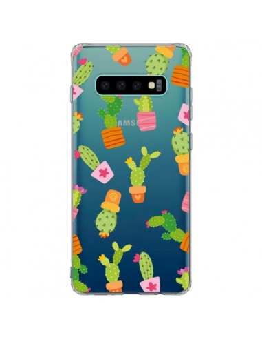 Coque Samsung S10 Plus Cactus Méli Mélo Transparente - Nico