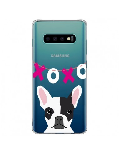 Coque Samsung S10 Plus Bulldog Français XoXo Chien Transparente - Pet Friendly