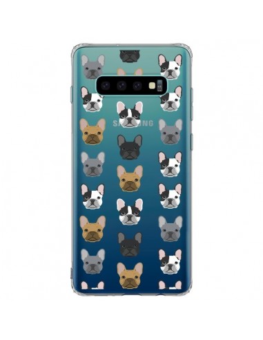 Coque Samsung S10 Plus Chiens Bulldog Français Transparente - Pet Friendly